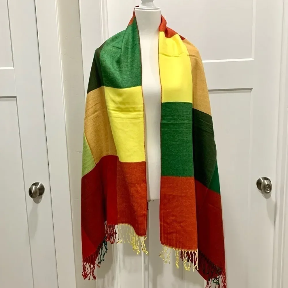 New Fashion Colorful Plaid Wrap